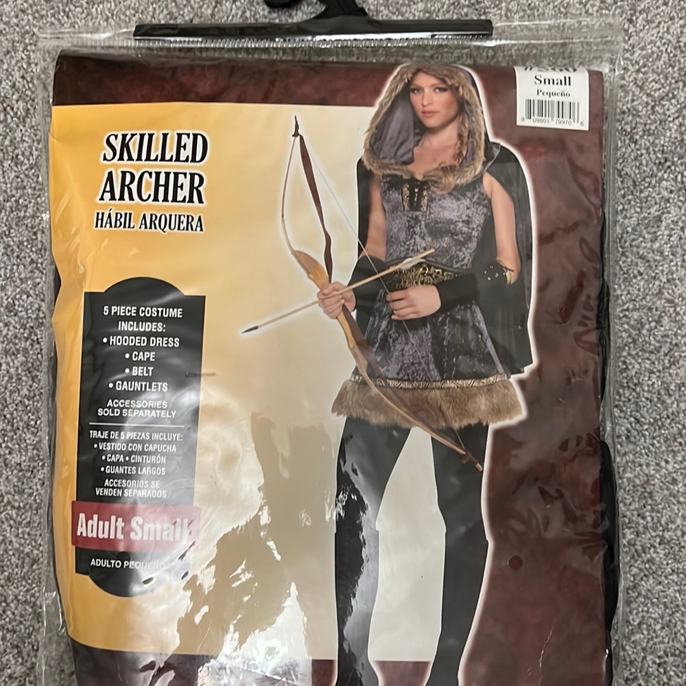 Halloween skilled archer costume